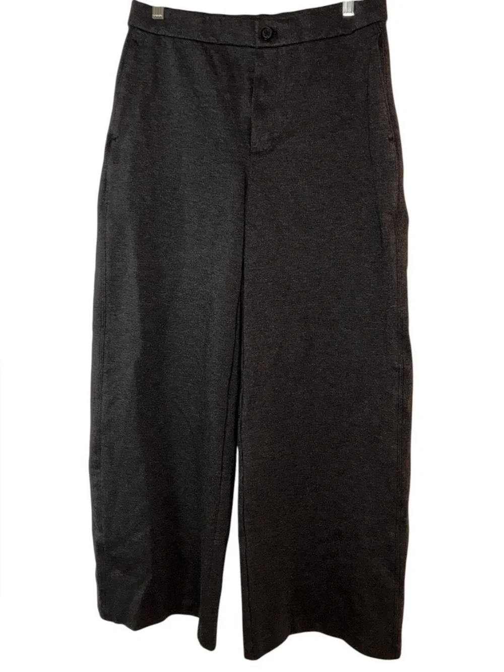Like‎ New Banana Republic High-rise Wide Leg Ponte Pull on Pant Sz M